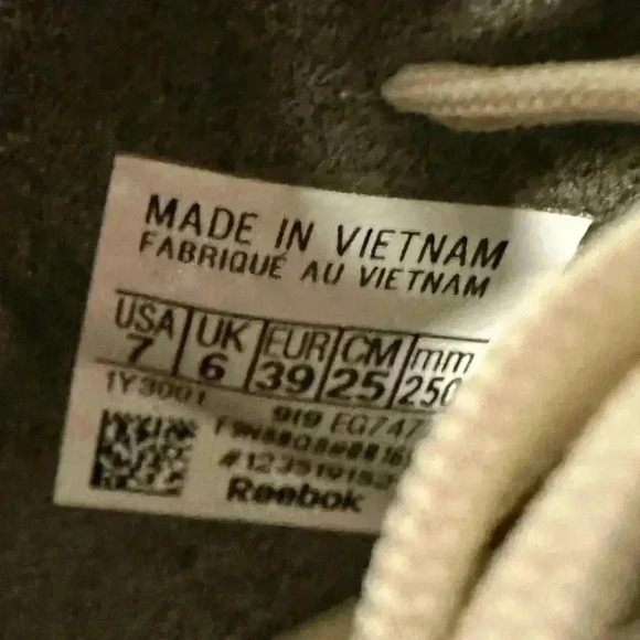 5 Reebok Zig Kinetica Concept Type Ian Paley White Mens Trainers Sneakers size 7 - Picture 13 of 13